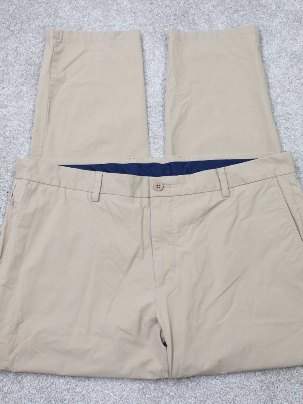 Vineyard Vines OTG Pants Mens40x30 Beige On-The-Go Performance Straight Fit
